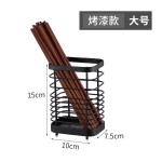 挂墙式不锈钢筷子筒筷笼加厚筷子笼筷子收纳盒厨房用品餐具沥水架
