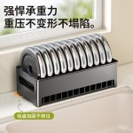 厨房台面多功能海绵架沥水架厨房置物水槽抹布洗洁精洗碗布收纳架