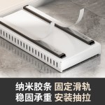 抽拉式锅具收纳架多层可调节厨房锅架置物架橱柜内台面碗碟锅盖架