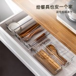 厨房收纳盒橱柜整理盒透明桌面储物盒零食杂物收纳筐下水槽置物架