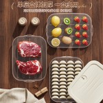 厨房收纳饺子盒冰箱专用馄饨密封收纳盒食品级冷冻速冻水饺保鲜盒