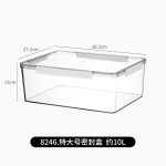 保鲜盒食品级冰箱收纳盒透明密封盒冷冻食物泡菜水果大容量整理盒