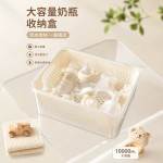 食品级PP5跨境户外手提野餐盒果蔬收纳盒 双层沥水冰箱保鲜盒现货