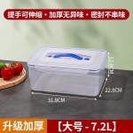 2025食物保鲜盒食品级厨房冰箱收纳盒储存蔬菜整理耐热抗冻密封盒