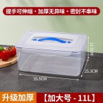 2025食物保鲜盒食品级厨房冰箱收纳盒储存蔬菜整理耐热抗冻密封盒
