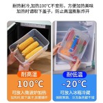 2025食物保鲜盒食品级厨房冰箱收纳盒储存蔬菜整理耐热抗冻密封盒