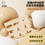 滚动鸡蛋收纳盒厨房多层斜口自动滚蛋器冰箱侧门鸡蛋托专用保鲜盒