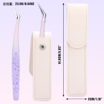妮兰斯造景贴纸镊子高精密加长款手帐文创金羽夹拼豆工具睫毛镊子