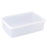 保鲜盒透明塑料盒子长方形密封盒冰箱食品收纳储物盒带盖大号商用