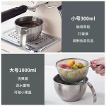 跨境淘米神器304不锈钢沥水篮 小号洗水果芝麻洗菜盆漏网篮备菜碗