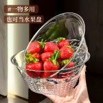 双层加厚沥水篮厨房家用清洗滤水二合一果盘洗菜篮水果盆水槽