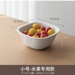 懒角落洗水果沥水篮迷你沥水盆家用厨房多功能客厅双层小果盘果篮