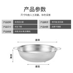 外贸货源批发不锈钢沥水篮密孔多用篮淘米洗菜篮洗米筛子漏盆漏篮