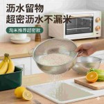 不锈钢沥水篮家用洗菜盆淘米沥水神器漏盆过滤网筛滤水篮新款圆盆