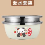 不锈钢沥水篮洗奶瓶盆厨房家用洗水果洗菜篮淘米盆筛漏盆和面盆