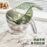 厨房淘米神器洗芝麻豆子洗米筛盆沥水篮子家用多功能淘洗蔬果盆子
