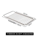 水槽沥水篮沥水架厨房可伸缩洗菜盆不锈钢水池盆中盆碗盘过滤碗碟