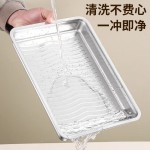 食品级304不锈钢饺子盒冷冻馄饨水饺冰箱保鲜收纳盒饺子冷冻盒