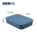 收纳盒家用厨房卫生间杂物收纳箱桌面杂物塑料整理箱化妆品收纳框