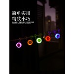 led帐篷绳挂灯背包自行车警示尾灯硅胶营地灯防水露营户外便携