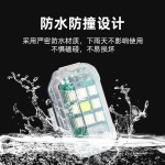 跨境专供汽车摩托车电动车LED爆闪灯新款MS3飞机灯无线遥控警示灯
