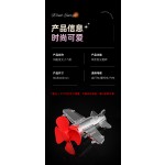 风力发电小飞机彩灯电动车摩托车风能 LED亮光车载装饰汽车氛围灯