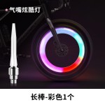 自行车气门嘴灯轮胎气门芯灯山地车风火轮儿童单车七彩警示氛围灯