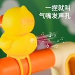 乐的小黄鸭正版自行车车铃飞机鸭儿童骑行大声音响亮通铃铛玩具
