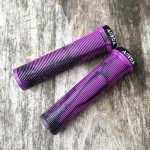 通用山地车把套密封单边锁防滑柔软骑行土坡车燕把改装自行车握把