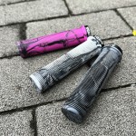 通用山地车把套密封单边锁防滑柔软骑行土坡车燕把改装自行车握把