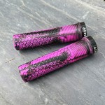 通用山地车把套橡胶抓手防滑减震单边锁单车土坡车自行车握把配件