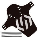 CHOOEE山地折叠车便携型挡雨板26/27.5/ 29寸HD自行车挡泥板酷炫