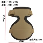 跨境亚马逊ARC风格战术绑带护膝军迷下场吃鸡CS轻便耐磨登山护具