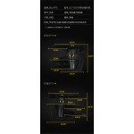 SULAITE冬季保暖护膝摩托车骑行护腿护肘加厚挡风越野护具装备