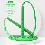 儿童小学生光面硬竹节绳成人初学者健身训练花样跳绳不打结不缠绕