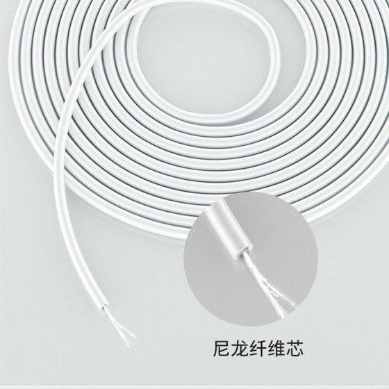 中考专用白胶绳小学生中学生考试专用成人健身燃脂可调节竞速跳绳