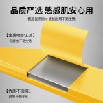 不锈钢精密超细黄色海豚夹去粉刺黑头开花夹子手账用具美睫师镊子