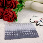 猫爪波点镊子可爱拼豆手工diy手账拼贴工具咕卡素材本贴纸睫毛夹