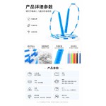开学季硬竹节跳绳儿童初学者小学专用绳运动减脂神器训练花样跳绳