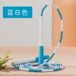 包硅胶手柄花样竹节跳绳成人儿童中小学生训练比赛健身可调节跳绳