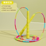儿童花样彩色竹节跳绳小学生专用花式软珠幼儿园初学者成人运动绳
