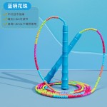 儿童花样彩色竹节跳绳小学生专用花式软珠幼儿园初学者成人运动绳