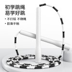 厂家批发竹节跳绳花样成人儿童健身中小学生花式珠节绳初学者跳绳