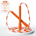 厂家批发竹节跳绳花样成人儿童健身中小学生花式珠节绳初学者跳绳
