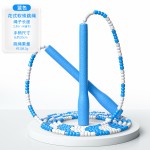 厂家批发竹节跳绳花样成人儿童健身中小学生花式珠节绳初学者跳绳