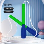 儿童小学生中考体测花样表演比赛成人健身双摇速度健身白胶绳跳绳