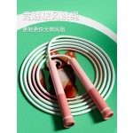 儿童小学生沙专用式跳绳 幼儿园初学一年级比赛2段式不缠绕考试绳