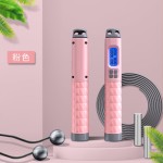 s08智能计数跳绳无绳负重运动健身学生考试跳繩培林钢丝私模厂家
