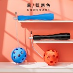 钢丝绳手腕摇绳辅助器成人女士专业训练竞速轴承钢丝跳绳中考训练