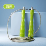 钢丝绳手腕摇绳辅助器成人女士专业训练竞速轴承钢丝跳绳中考训练